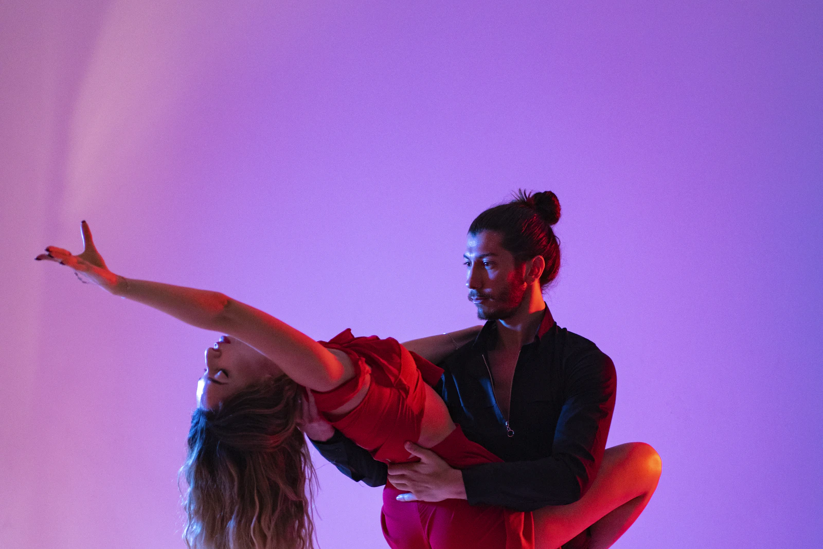 Tango yapan bir çift